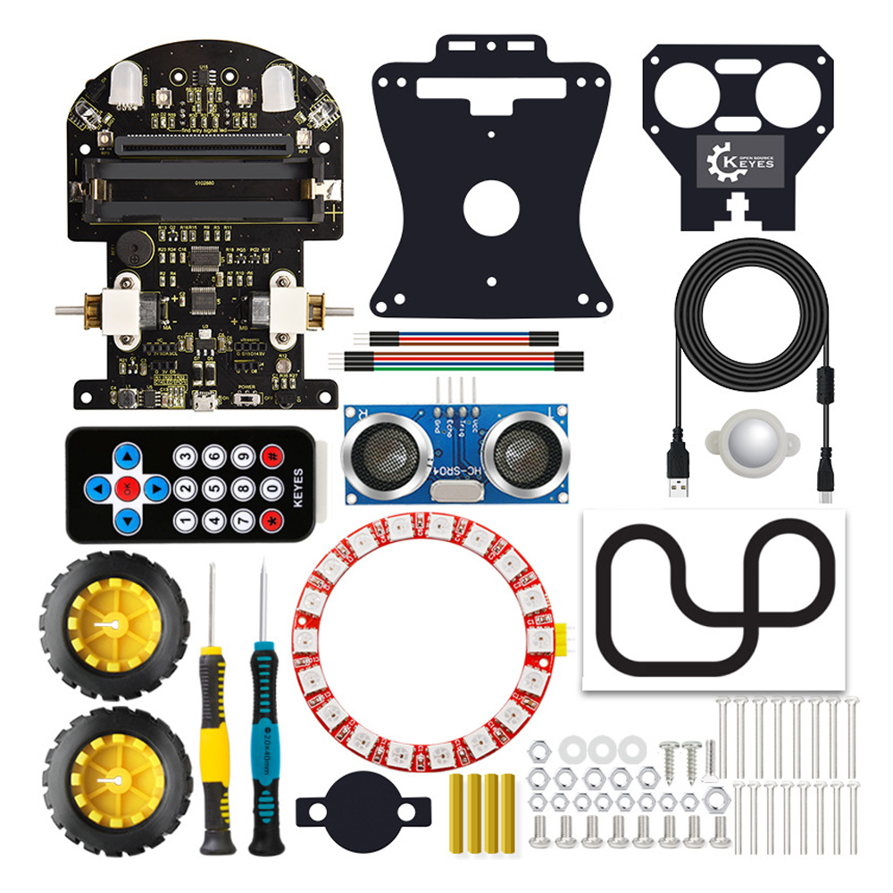 Microbit-Smart-Car-Kit-for-Python-Graphic-Programming-STEAM-Educational-Robot-withwithout-Main-Board-1970292-2