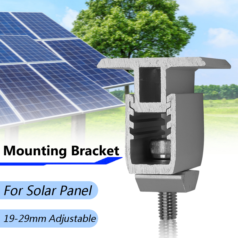 Sliver-Aluminum-Alloy-Solar-Panel-Mounting-Bracket-19mm-29mm-Adjustment-Range-for-Framed-Solar-Panel-1348211-1