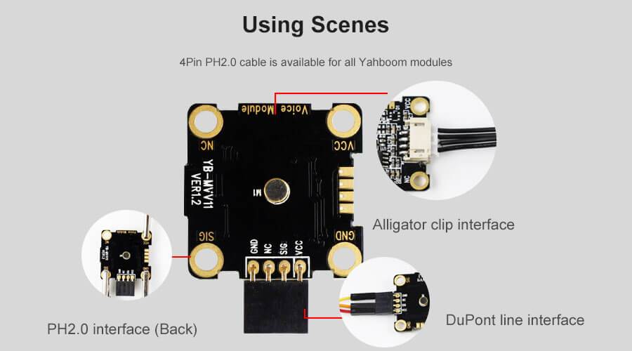 Yahboom-1PCs-PH20-Cable-3P4P6P-20cm-Black-and-White-Terminal-Line-Special-for-Smart-Sensor-Module-1796081-5