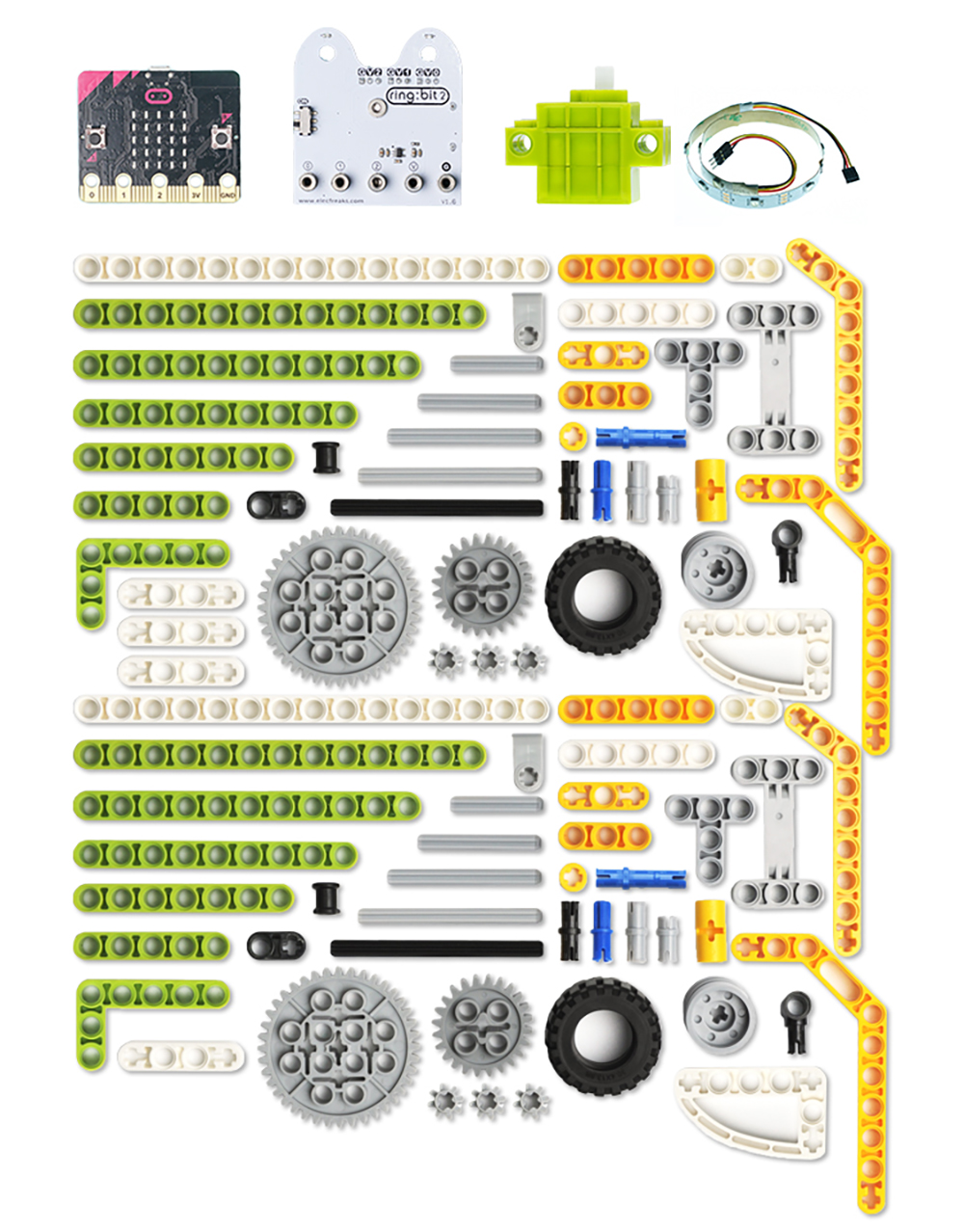 ElecFreaks-Microbit-Children-Programming-Electronic-Building-Blocks-6-in-1-Kit-RC-Smart-Robot-1784626-10