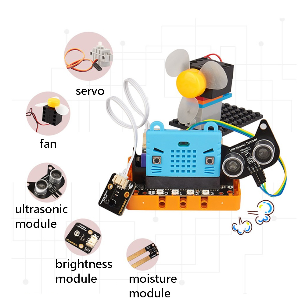 Kittenbot-Microbit-Kittenblock-Makecode-Graphic-Program-DIY-Educational-Robot-Kit-Compatible-With-LE-1613357-1