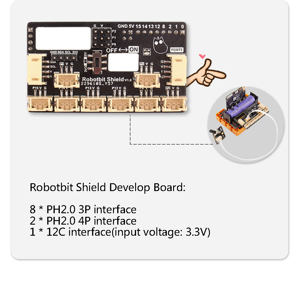 Kittenbot-Microbit-Kittenblock-Makecode-Graphic-Program-DIY-Educational-Robot-Kit-Compatible-With-LE-1613357-3