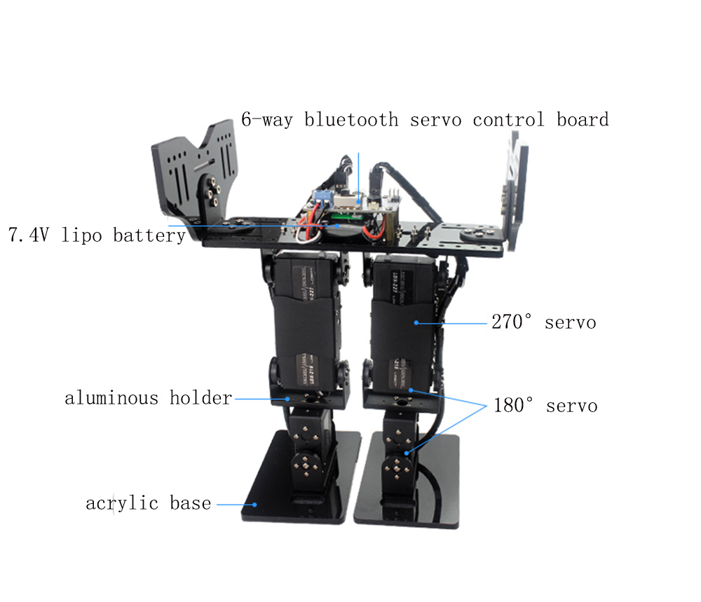 LOBOT-6DOF-RC-Robot-Walking-Turn-Somersault-Programmable-APP-bluetooth-Control-Robot-Kit-1408942-2
