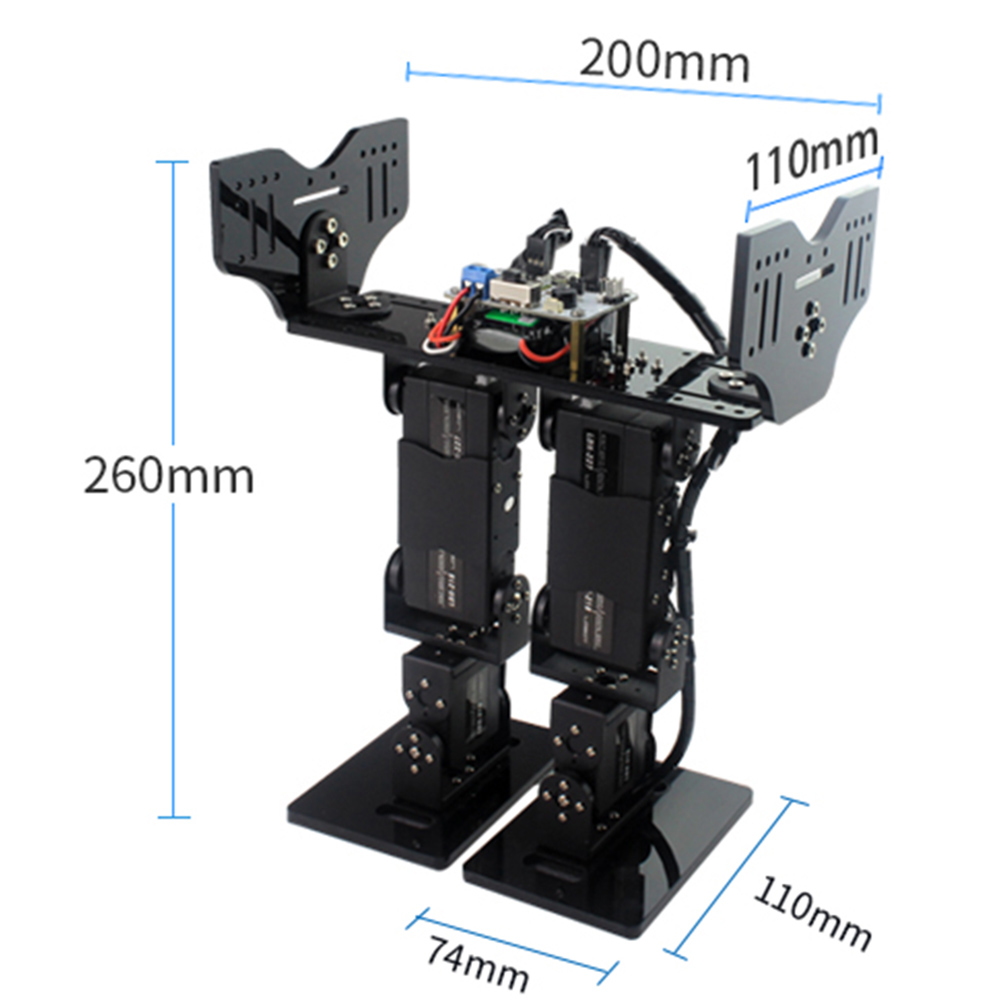 LOBOT-6DOF-RC-Robot-Walking-Turn-Somersault-Programmable-APP-bluetooth-Control-Robot-Kit-1408942-12