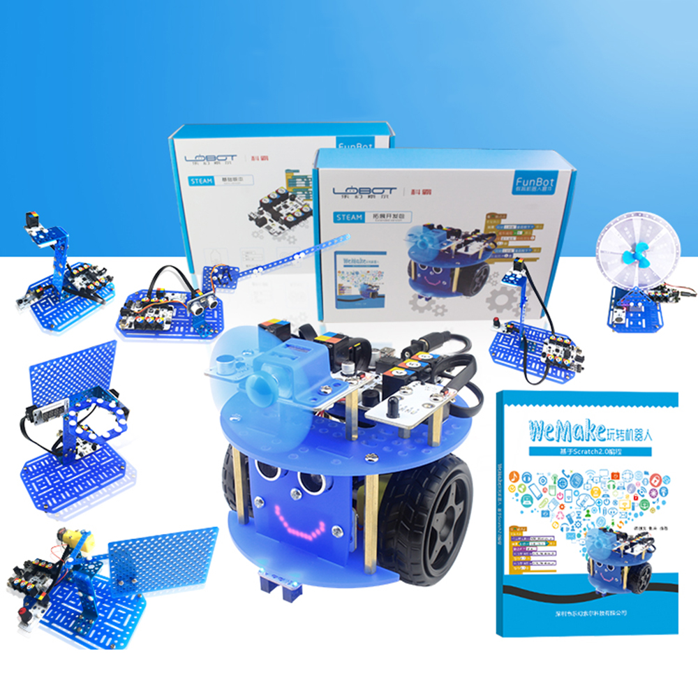 LOBOT-Funbot-STEAM--DIY-Smart-Changable-Programmable-RC-Robot-Educational-Kit-1491470-8