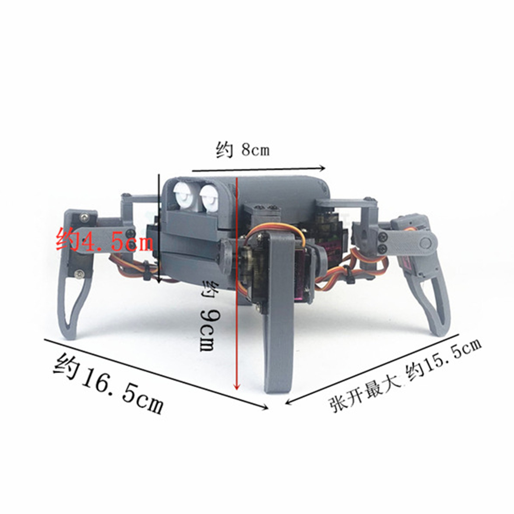 Small-Hammer-DIY-4-Legs-Open-Source-RC-Robot-Wifi-PC-APP-Control-Educational-Kit-1574898-7