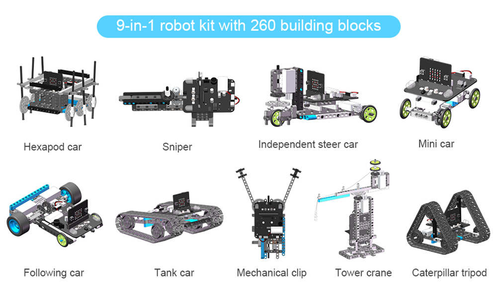 YahBoom-Microbit-DIY-9-In-1-Programmable-Block-Building-Tracking-Obstacle-Avoidance-Smart-RC-Robot-K-1481407-5