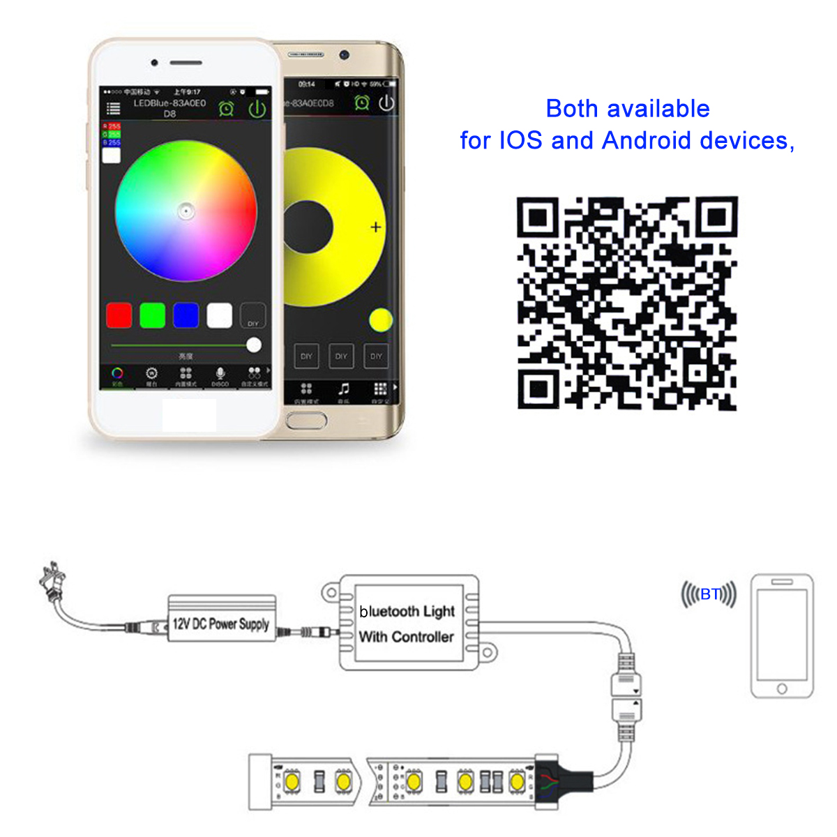 1015M-300450600-LEDs-5050RGB-LED-Light-Strip-24-Key-RemoteAPP-Control-Smart-Strip-Christmas-Decorati-1744885-10