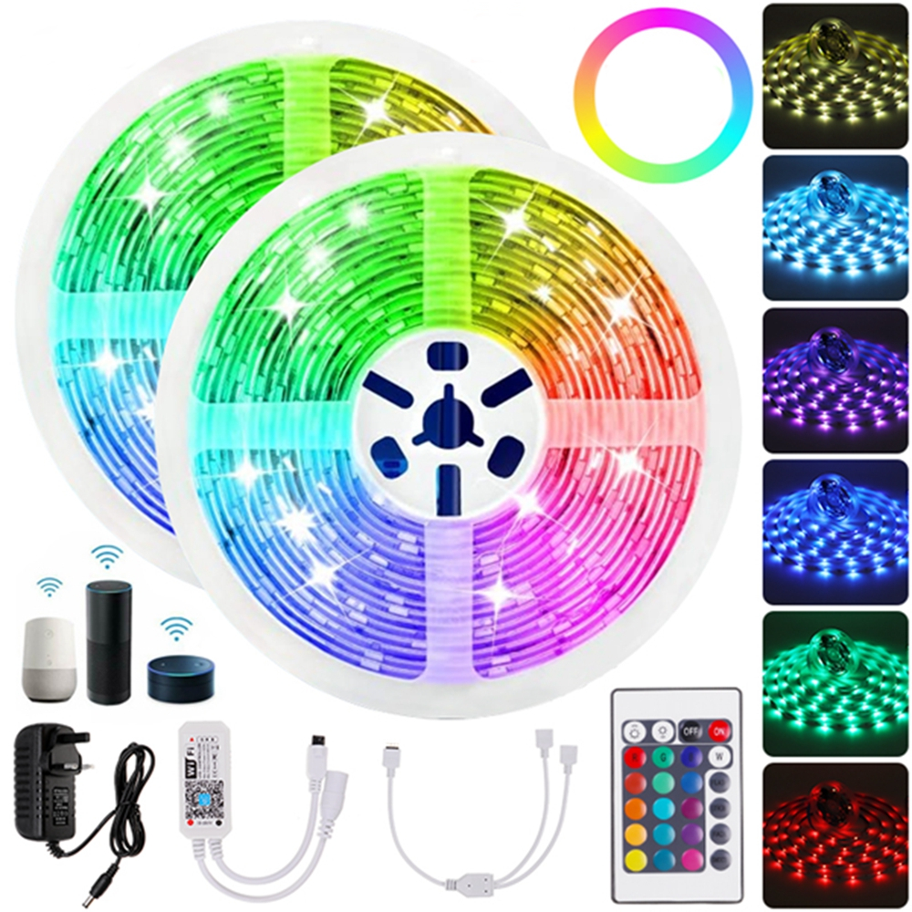10M-RGB-LED-Light-Strip-Non-waterproof-5050SMD-24-Key-Remote-Control-Tape-Lamp-Works-with-Alexa-Goog-1751428-1