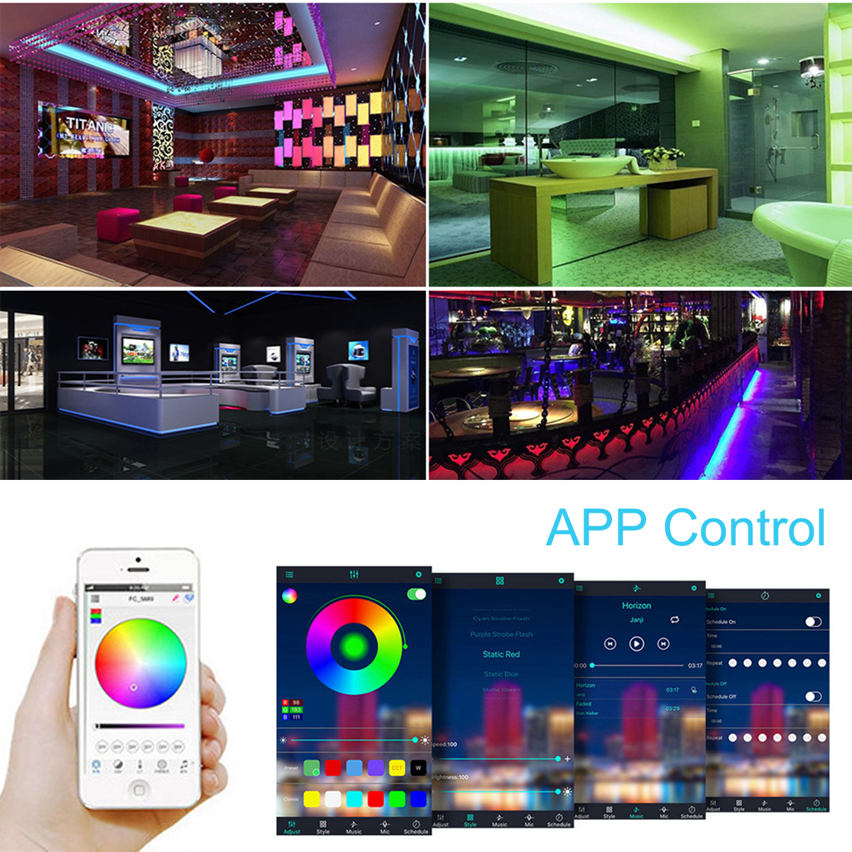 10M-SMD50502835-RGB-Smart-LED-Strip-Light-APP-Control-Music-Waterproof-Lamp-44-Keys-Remote-Control---1710201-2