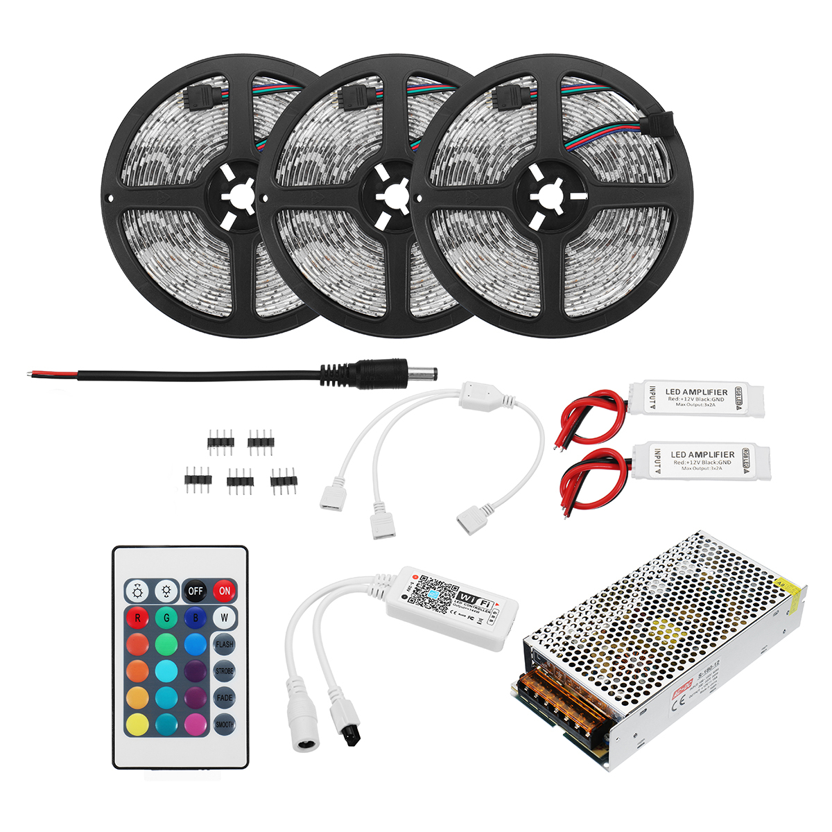 15M-72W-SMD2835-Non-waterproof-Smart-WiFi-APP-Control-LED-Strip-Light-Kit-Work-With-Alexa-AC110-240V-1303530-2