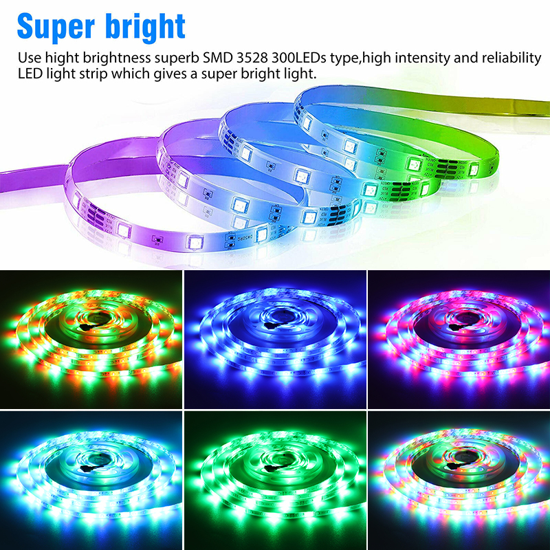 16FT-5M-2835-RGB-300LED-Light-Strip-WaterproofNon-waterproof-Music-Lamp-with-20Keys-Remote-Control---1713723-4