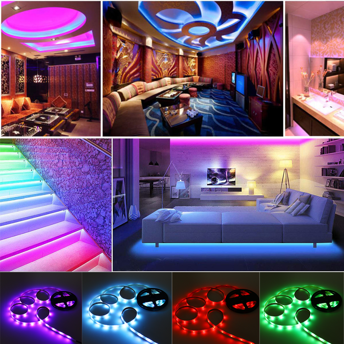 1M-3M-5M-5050-SMD-RGB-LED-Strip-Light-Voice-Wifi-Phone-Remote-Control-Home-Lighting-Decoration-DC5V--1674717-9