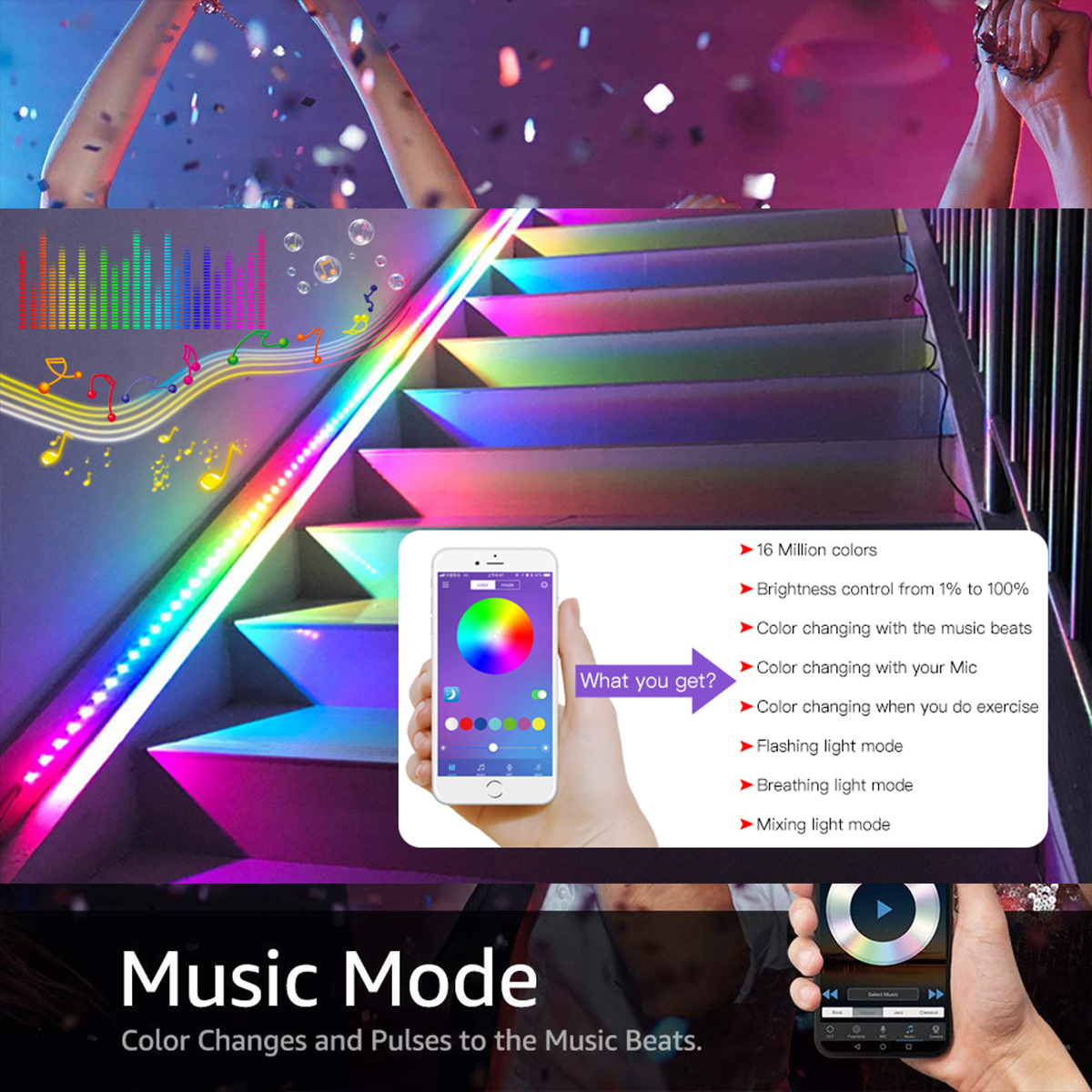 5M-10M-IP65-IP20-Color-Changeable-WiFi-Smart-LED-Strip-Light--24Keys-IR-Remote-Control--Adapter--Con-1612859-4