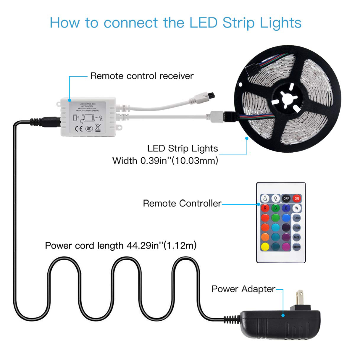 5M-10M-IP65-IP20-Color-Changeable-WiFi-Smart-LED-Strip-Light--24Keys-IR-Remote-Control--Adapter--Con-1612859-7