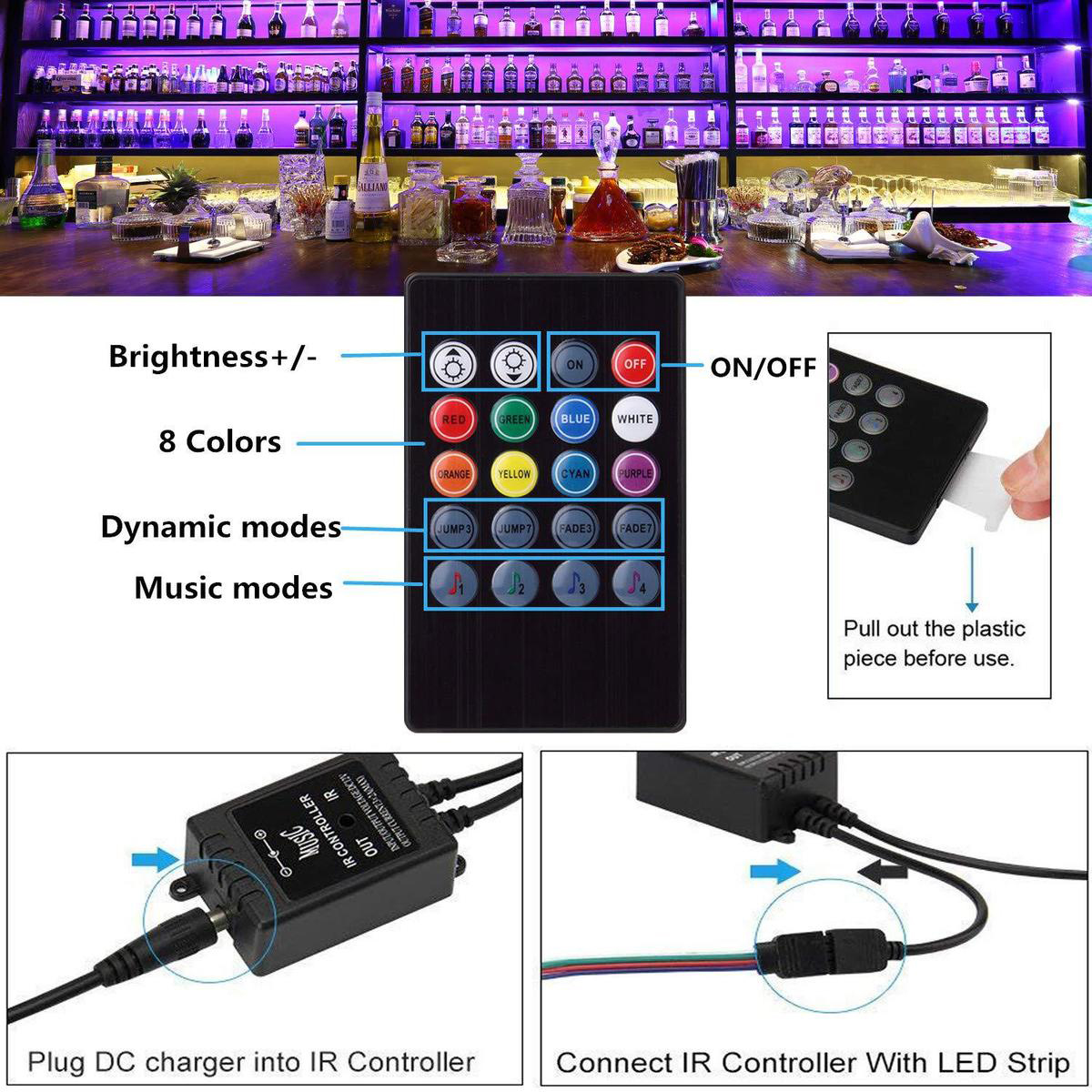 5M-DC12V-5050-Dimmable-Music-Control-RGB-LED-Strip-Light-TV-Backlighting20Keys-Remote-Control-for-Ho-1586151-3