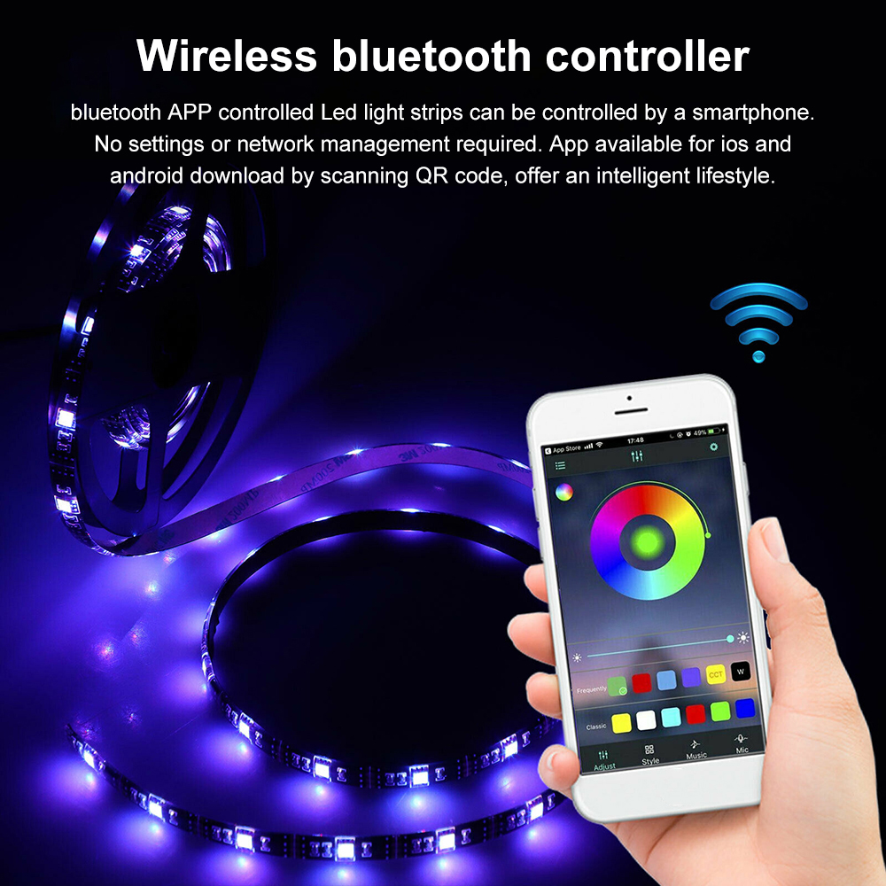 5V-USB-LED-Strip-Lights-5050-RGB-Bluetooth-APP-Control-Dimmable-TV-Back-Lighting-Smart-Strips-1703473-2