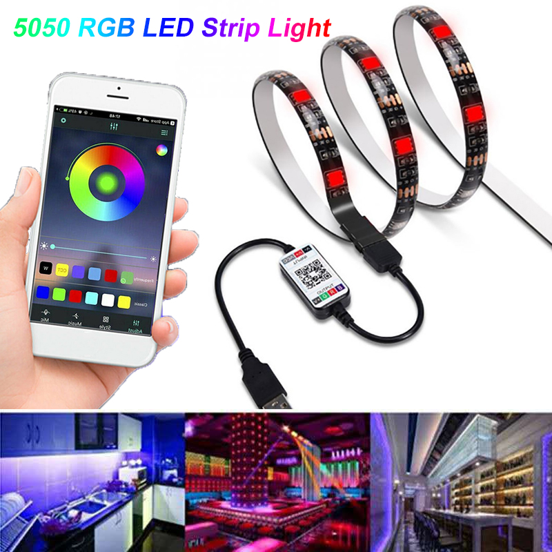 5V-USB-LED-Strip-Lights-5050-RGB-Bluetooth-APP-Control-Dimmable-TV-Back-Lighting-Smart-Strips-1703473-5