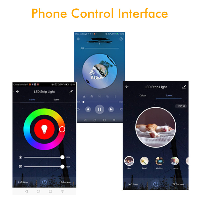 Bakeey-5M-10M-IP66-5050-RGB-WiFi-APP-Smart-LED-Strip-Light-with-IR-Remote-Controller-Work-With-Alexa-1595238-5