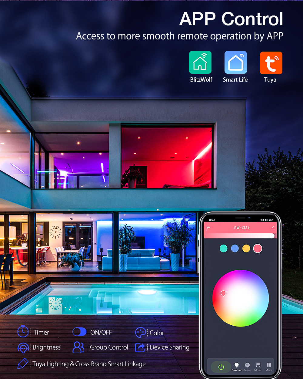BlitzWolfreg-BW-LT34-5M-WiFi-RGB-Music-LED-Strip-Kit--EUUS-Plug--40-keys-IR-Remote-Control-Works-wit-1765831-5