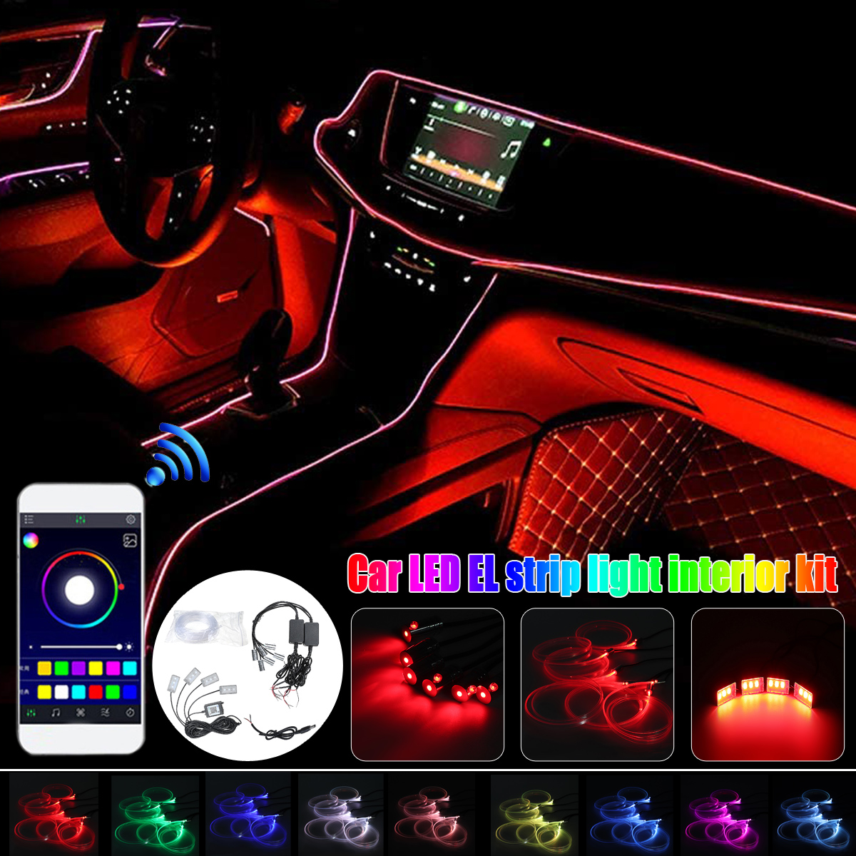 Full-Car-8M-RGB-Ambient-Fiber-Optic-Atmosphere-Light-Interior-Light-Wireless-1854136-1