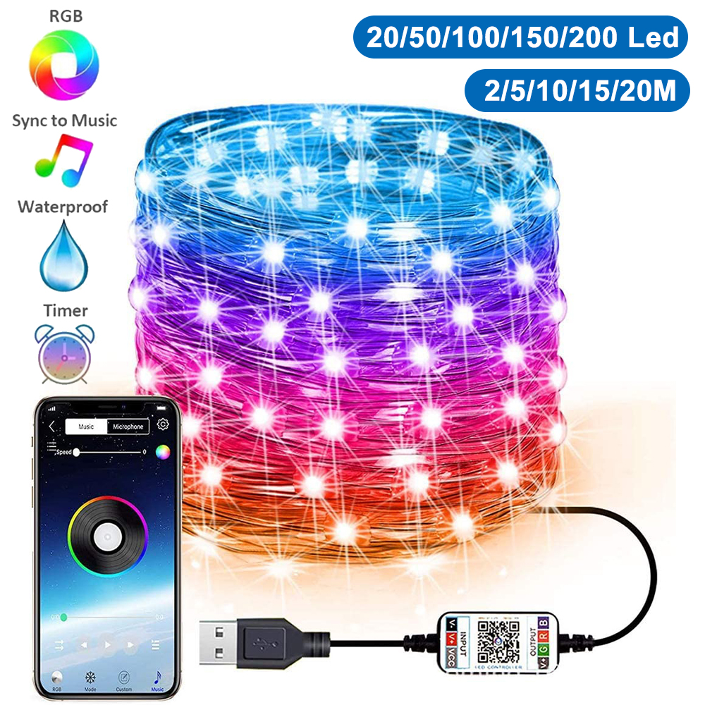 Smart-for-Alexa-WiFi-LED-RGB-Fairy-String-Light-USB-Waterproof-Garden-Decor-Lamp-1830779-1