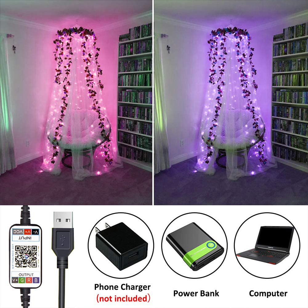 Smart-for-Alexa-WiFi-LED-RGB-Fairy-String-Light-USB-Waterproof-Garden-Decor-Lamp-1830779-6