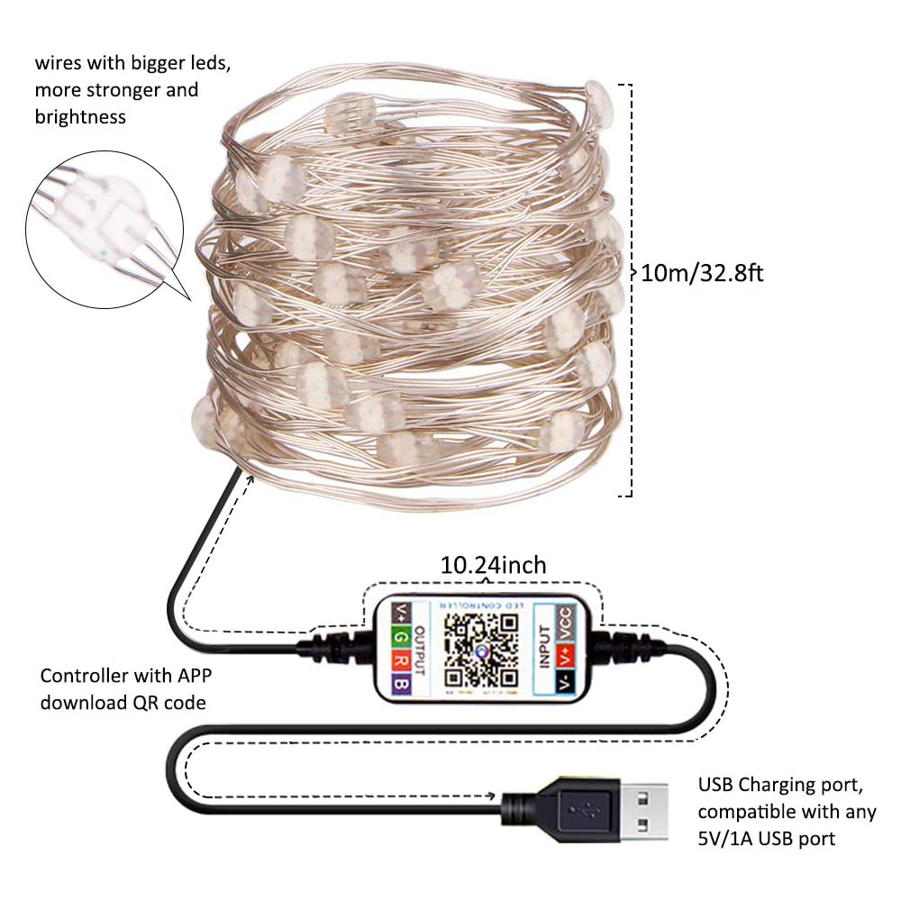 Smart-for-Alexa-WiFi-LED-RGB-Fairy-String-Light-USB-Waterproof-Garden-Decor-Lamp-1830779-7
