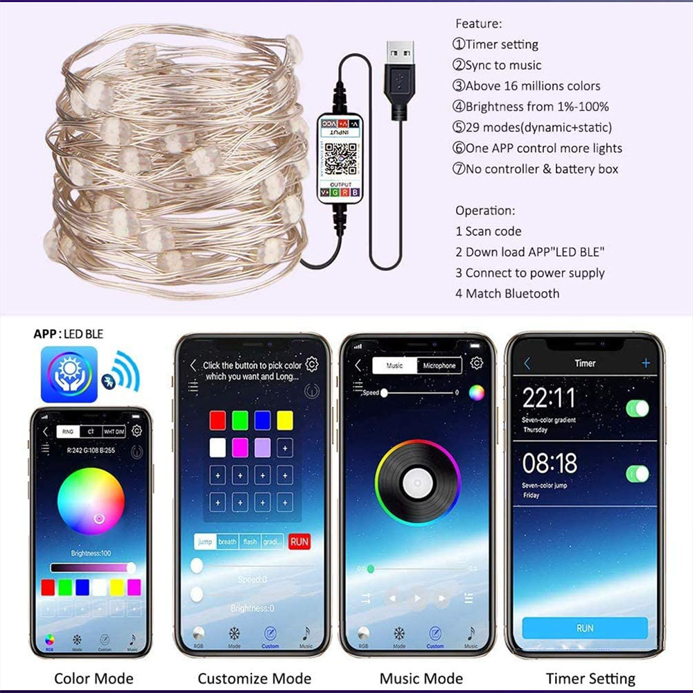 Smart-for-Alexa-WiFi-LED-RGB-Fairy-String-Light-USB-Waterproof-Garden-Decor-Lamp-1830779-9