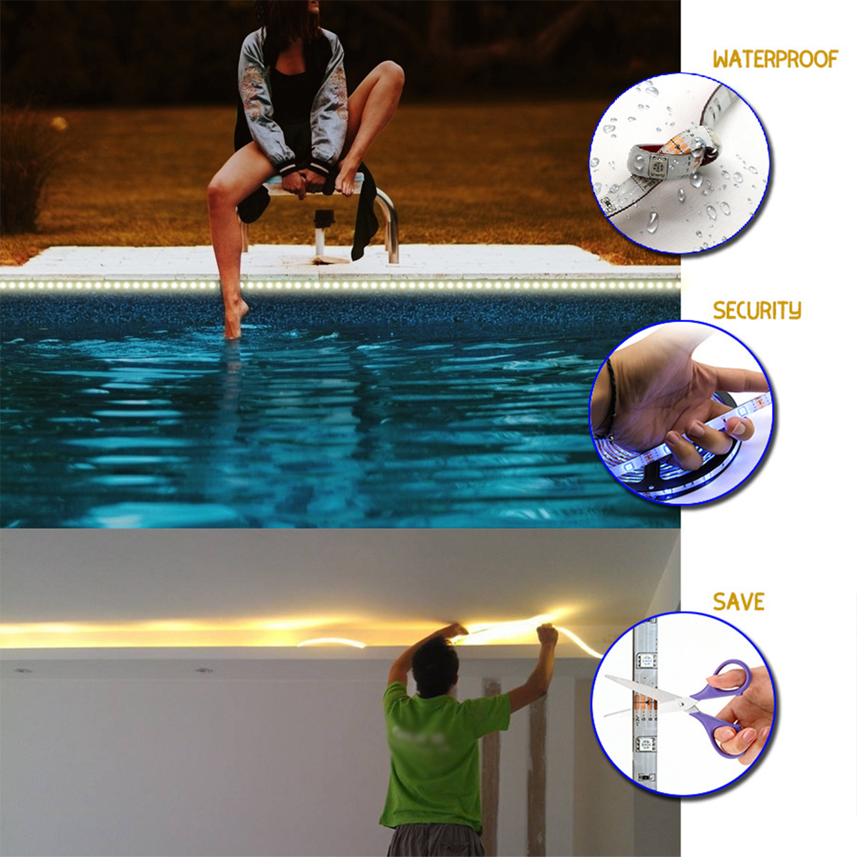 Waterproof-5M-SMD5050-RGB-LED-Strip-Light--WiFi-Controller--24Keys-Remote-Control-Power-Adapter-DC12-1622513-7