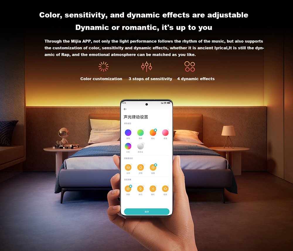 XIAOMI-Mijia-2M-Smart-LED-Strip-17W-App-Control-MusikImage-Sync-RGB-LED-Streifen-Wifi-Screen-TV-Back-1940276-7