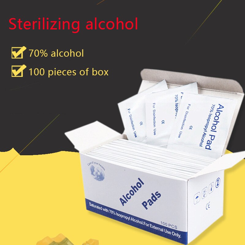 100pcs-75-Alcohol-Disinfecting-Wipes-Disinfection-Watch-Screen-Disinfection-Cleaning-Wet-Wipes-1651487-1