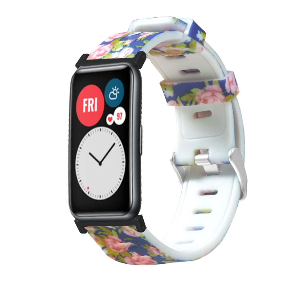 20mm-Fashion-Painted-Silicone-Watch-Strap-Metal-Cap-Watch-Band-for-HUAWEI-Watch-FIT-1812758-43