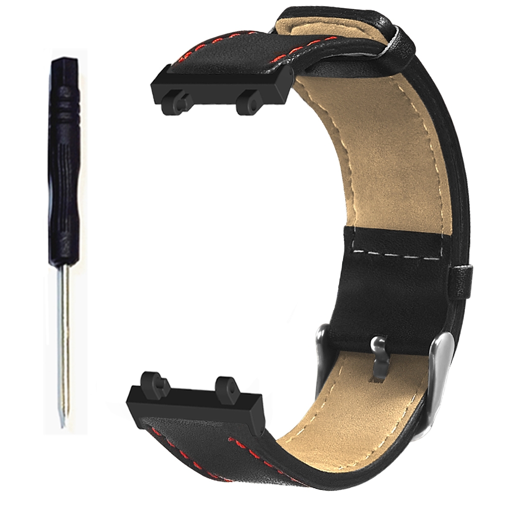 22mm-Genuine-Leather-Replacement-Strap-Smart-Watch-Band-for-Amazfit-T-Rex-2-1964995-3