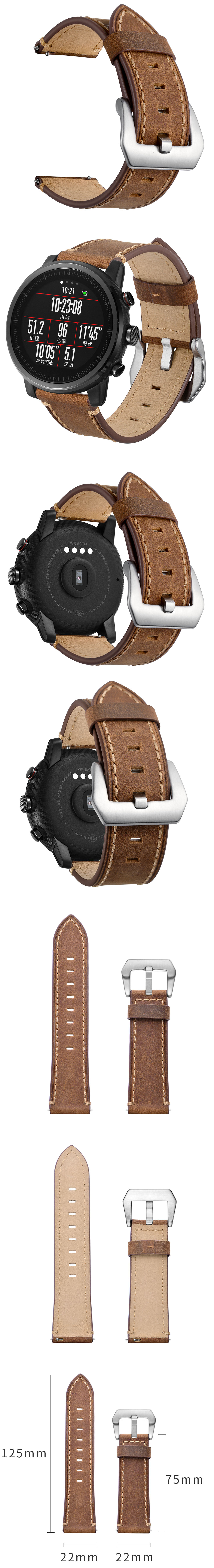 22mm-Genuine-Leather-Watch-Strap-Watch-Band-for-Huami-Amazfit-2-1442664-2