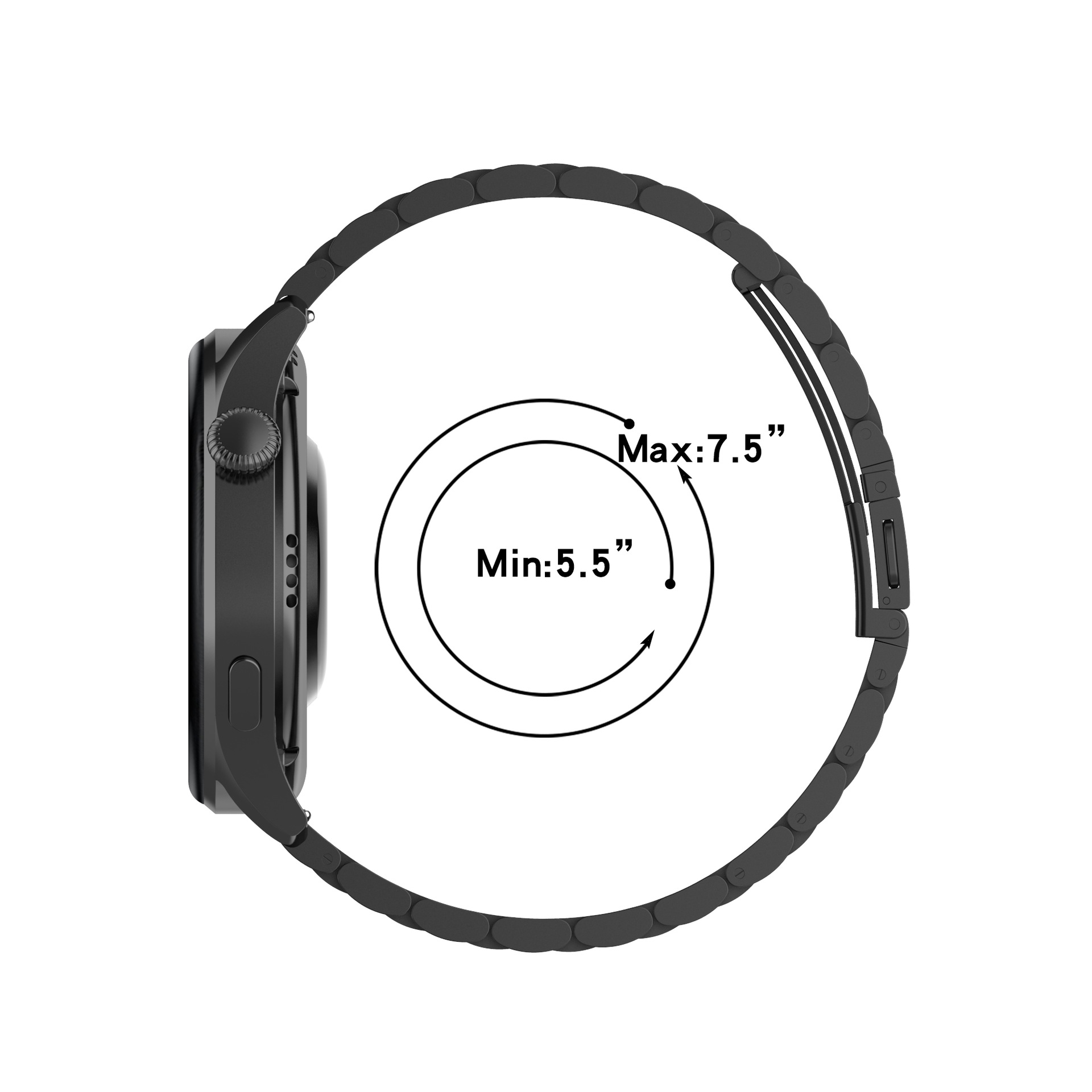 22mm-Metal-Stainless-Steel-Smart-Watch-Band-Replacement-Strap-for-Xiaomi-Watch-S1--S1-Active--Color--1954889-7