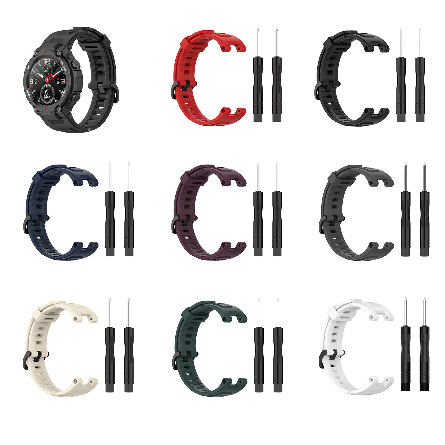 22mm-Soft-Silicone-Watch-Band-Watch-Strap-Replacement-for-Amazfit-T-Rex--Ares-1700746-2