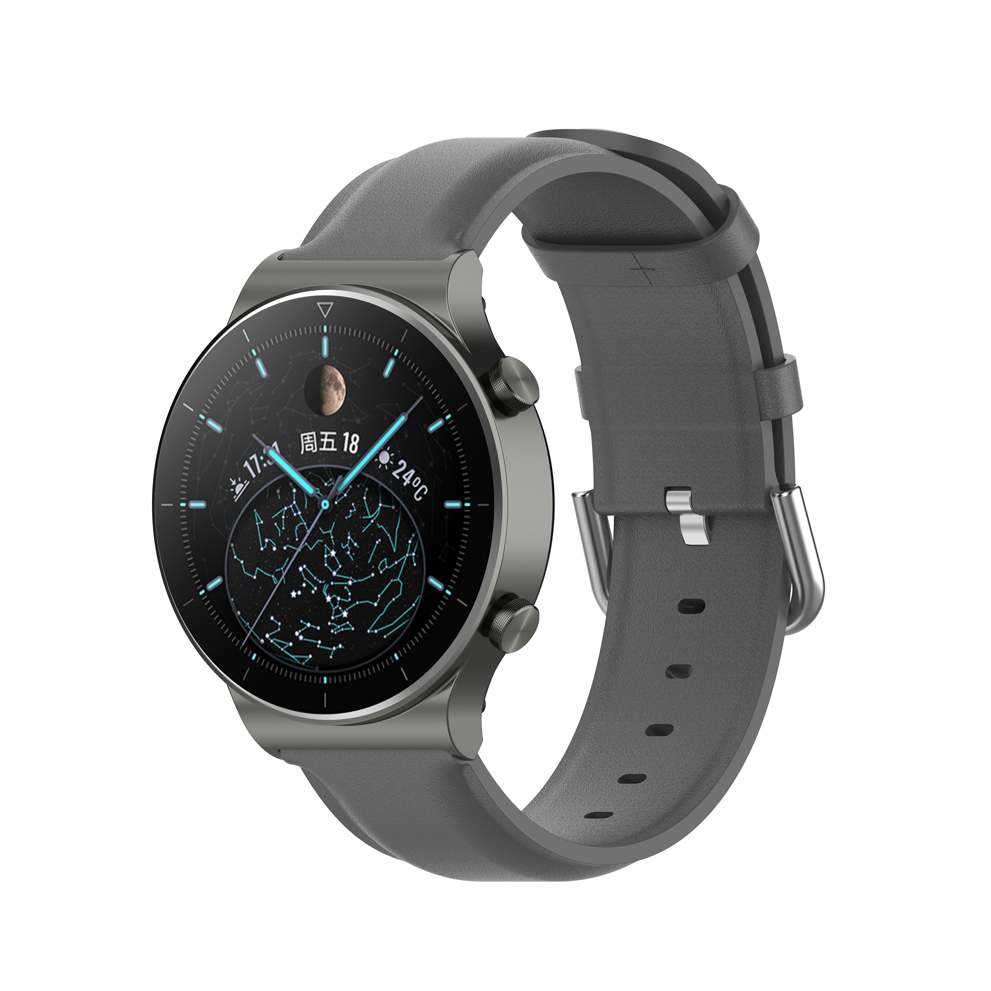 22mm-Universal-Watch-Band-Round-Tail-Leather-Watch-Strap-for-Huawei-Watch-GT2-Pro-Zeblaze-GTS-BW-HL3-1765660-22
