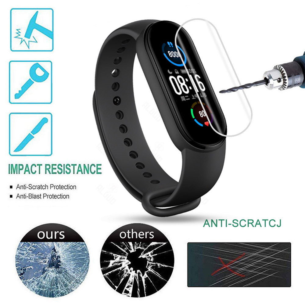 2pcs-Soft-TPU-Film-Watch-Screen-Protector-for-Xiaomi-Miband-5-Mi-Band-5-Non-original-1697566-5
