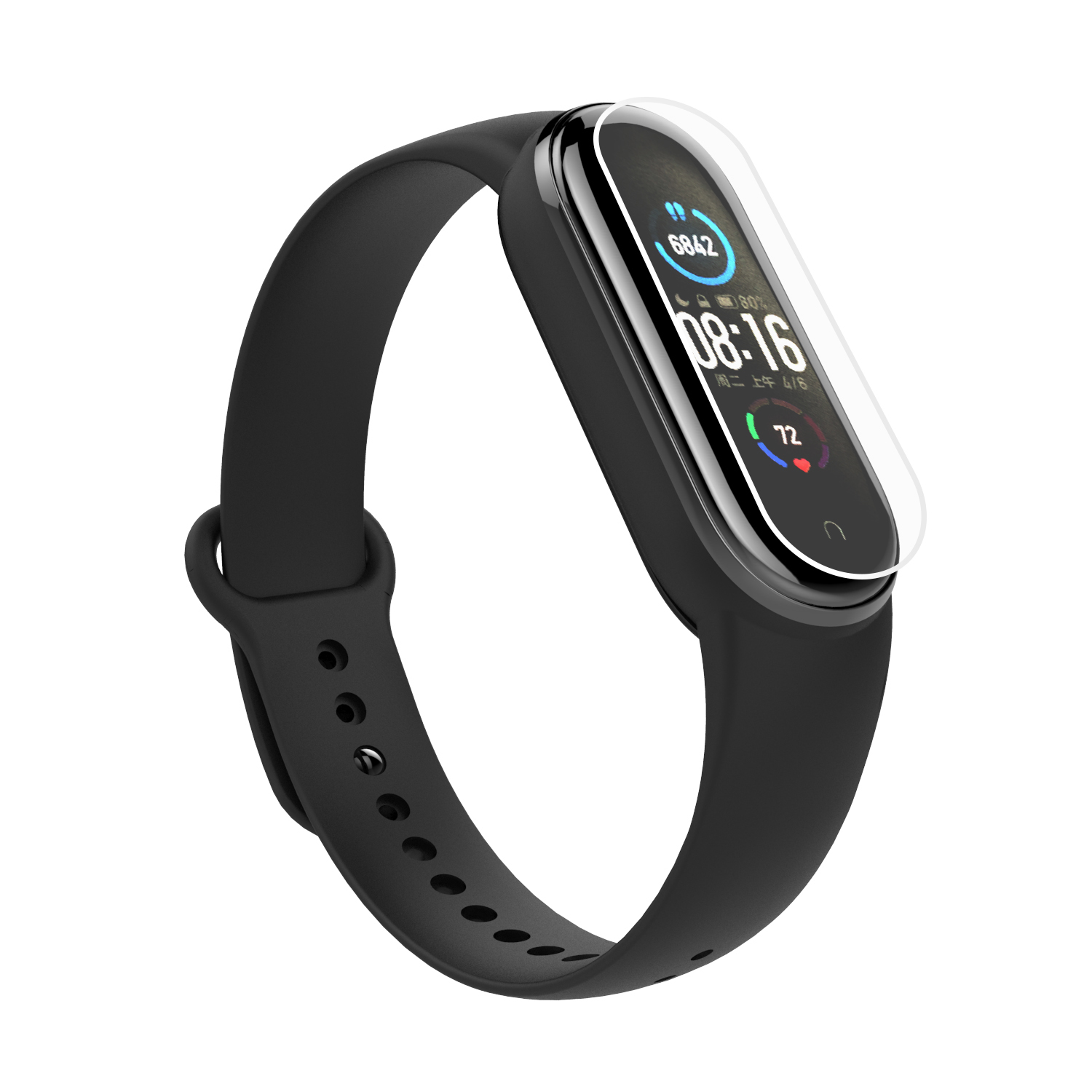 2pcs-Soft-TPU-Watch-Film-Watch-Screen-Protector-for-Xiao-Miband-5-Mi-Band-5-Non-original-1698466-2
