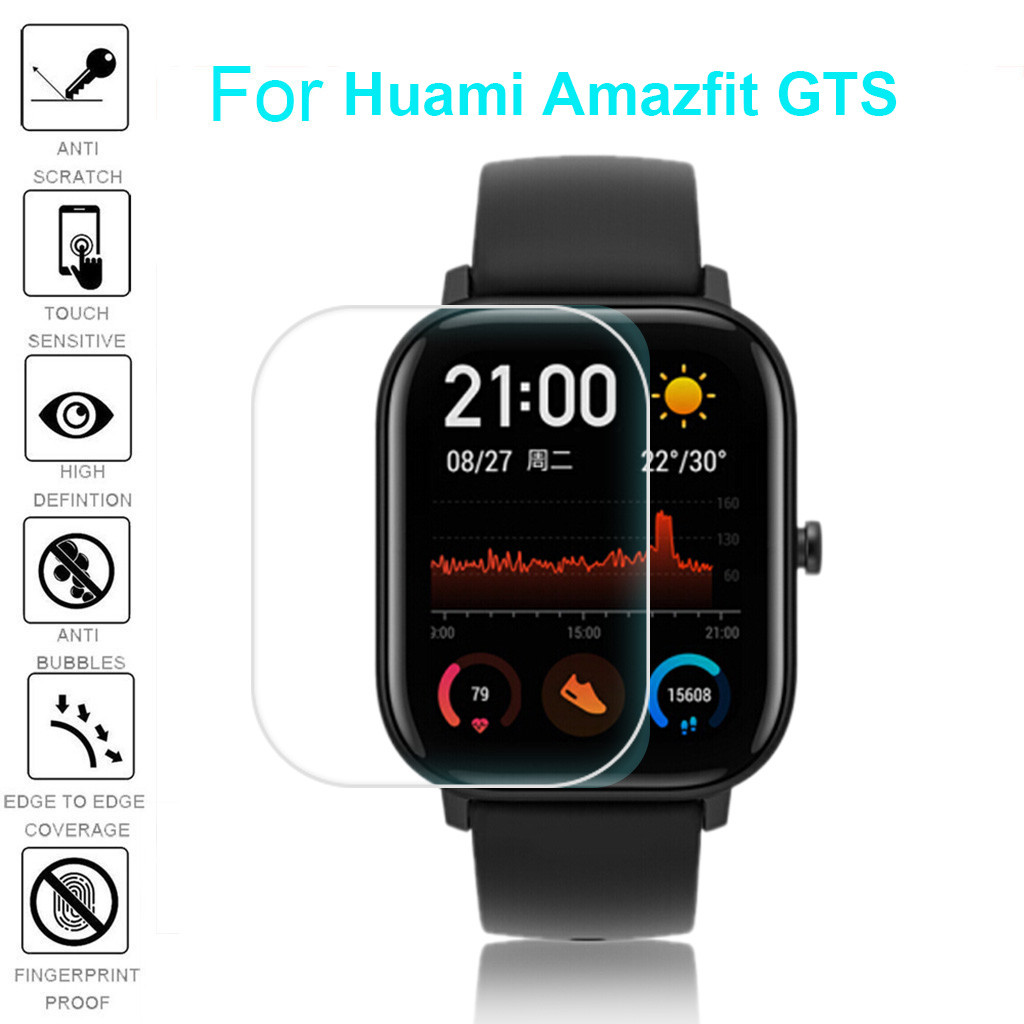 2pcs-TPU-Soft-Watch-Screen-Protector-for-Amazfit-GTS-Smart-Watch-1599155-1