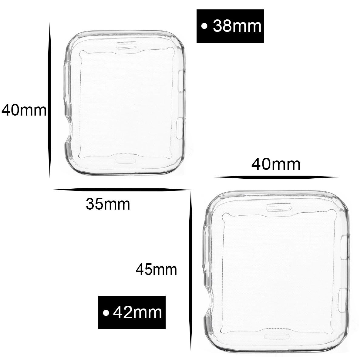 3842mm-Clear-TPU-Front-Case-Cover-Screen-Protector-for-Apple-Watch-Series-23-1271985-2