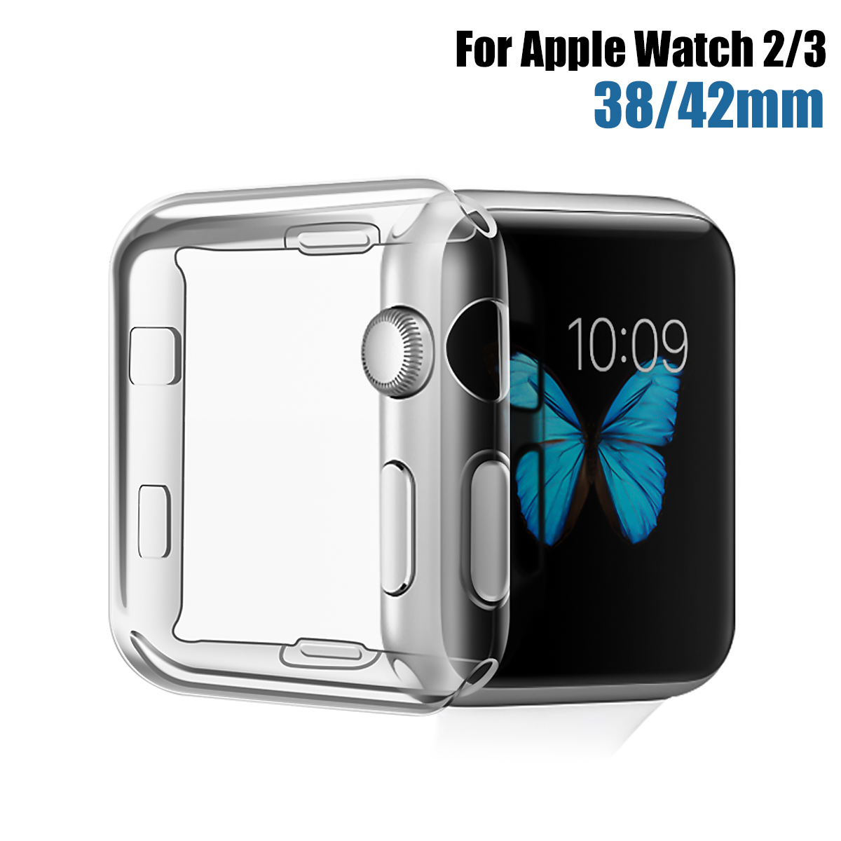 3842mm-Clear-TPU-Front-Case-Cover-Screen-Protector-for-Apple-Watch-Series-23-1271985-5