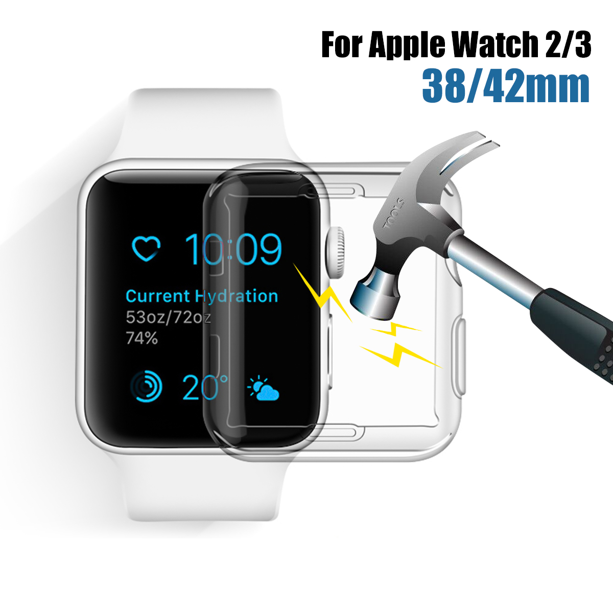 3842mm-Clear-TPU-Front-Case-Cover-Screen-Protector-for-Apple-Watch-Series-23-1271985-6