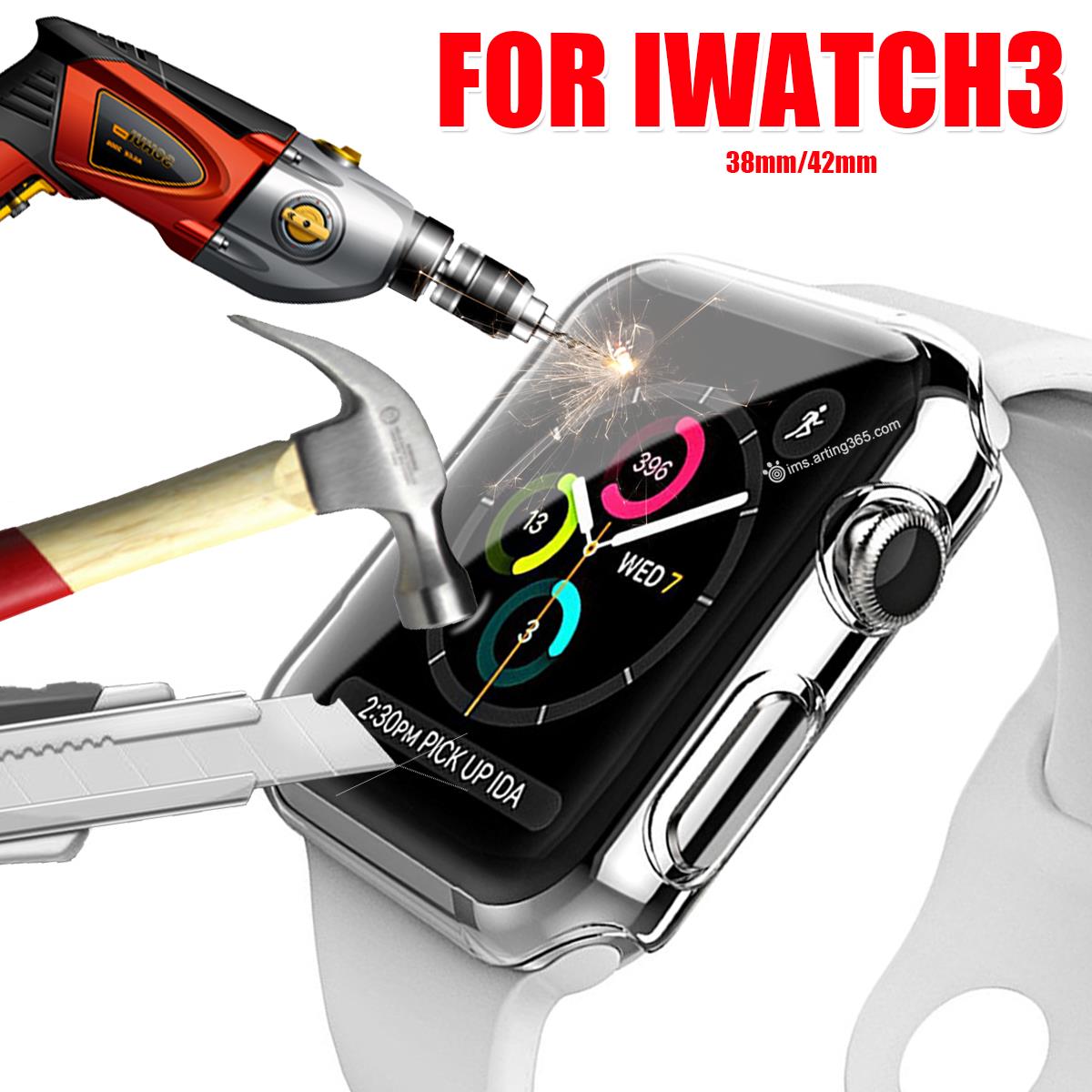 3842mm-Thin-Clear-Front-Case-Cover-Screen-Protector-for-iWatch-Series-3-1250871-4
