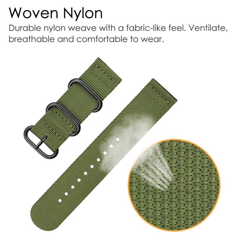 Bakeey-18202224mm-Width-Comfortable-Anti-scratch-Canvas-Nylon-Woven-Watch-Band-Strap-Replacement-for-1630317-3