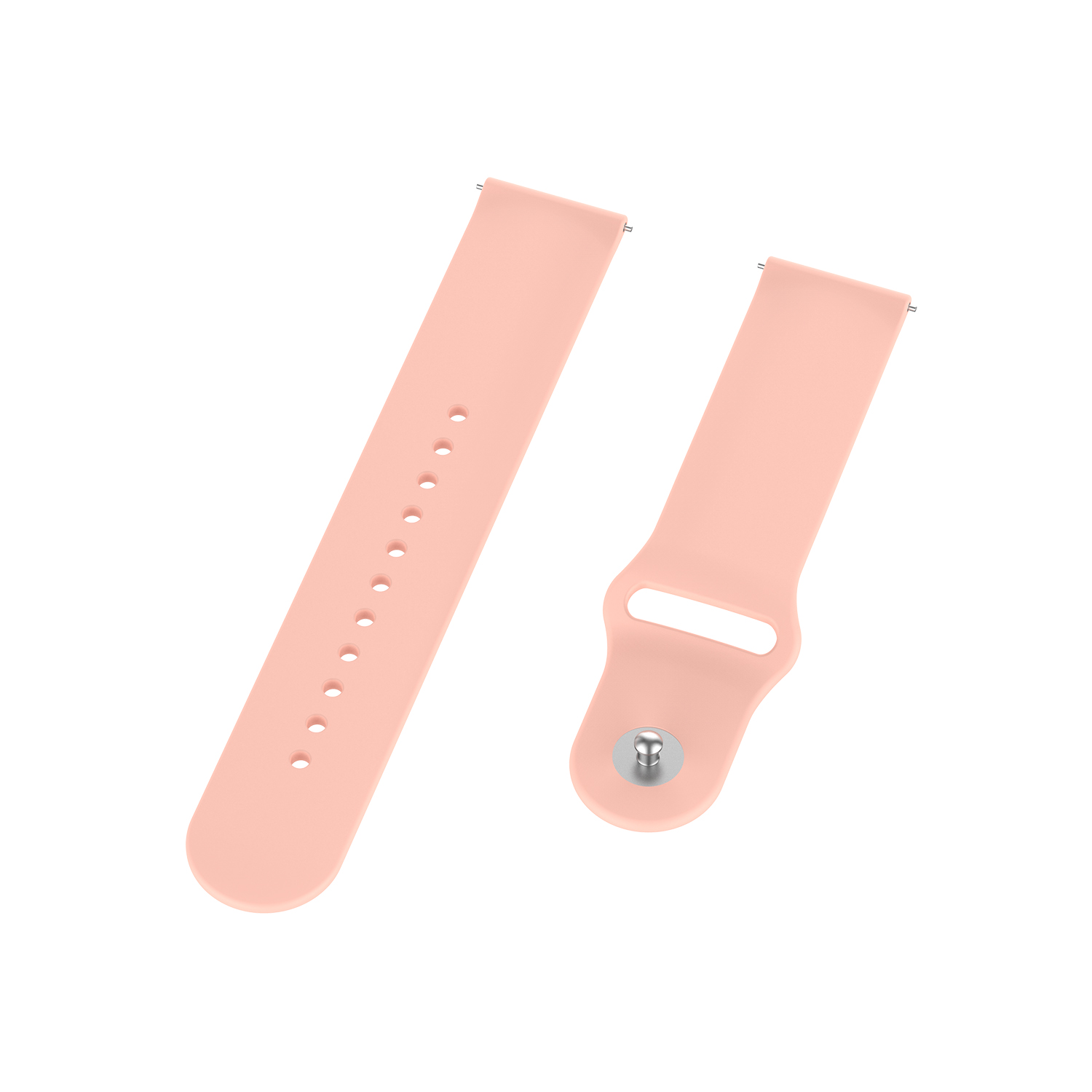 Bakeey-18mm-SLR-Buckle-Silicone-Replacement-Strap-Smart-Watch-Band-For-Ticwatch-C2-Rose-Gold-Version-1739113-10