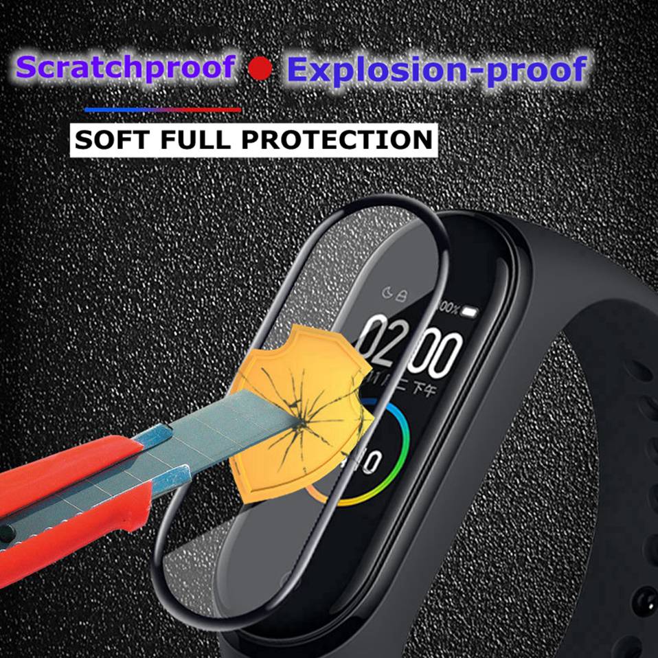 Bakeey-1Pcs-3D-Watch-Screen-Protector-Full-Soft-Protective-Glass-for-Xiaomi-Mi-Band-4-Smart-Watch-No-1582039-4