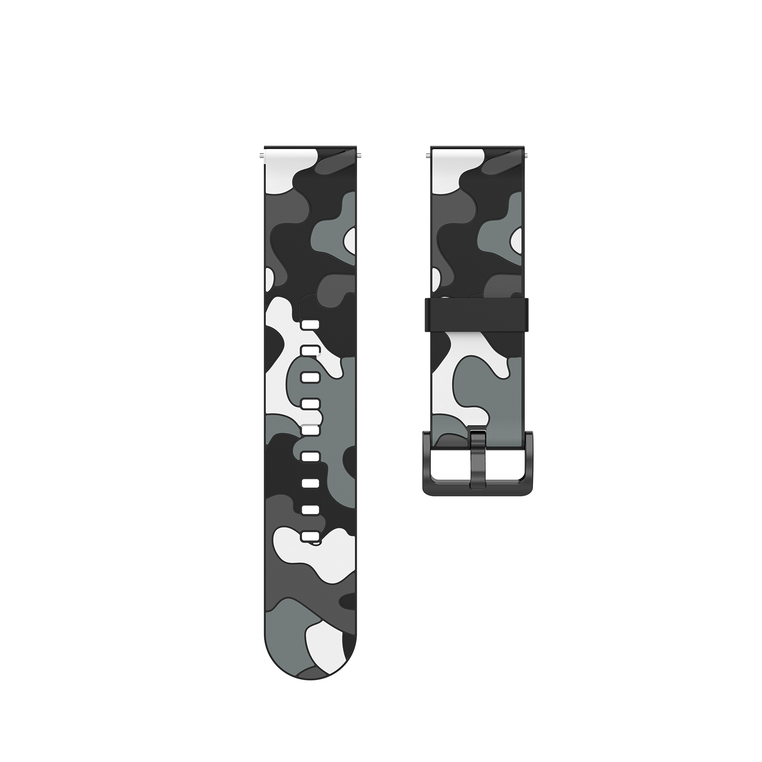 Bakeey-20--22-mm-Universal-Camouflage-Replacement-Silicone-Watch-Band-for-Haylou-Solar-Smart-Watch-N-1735242-4