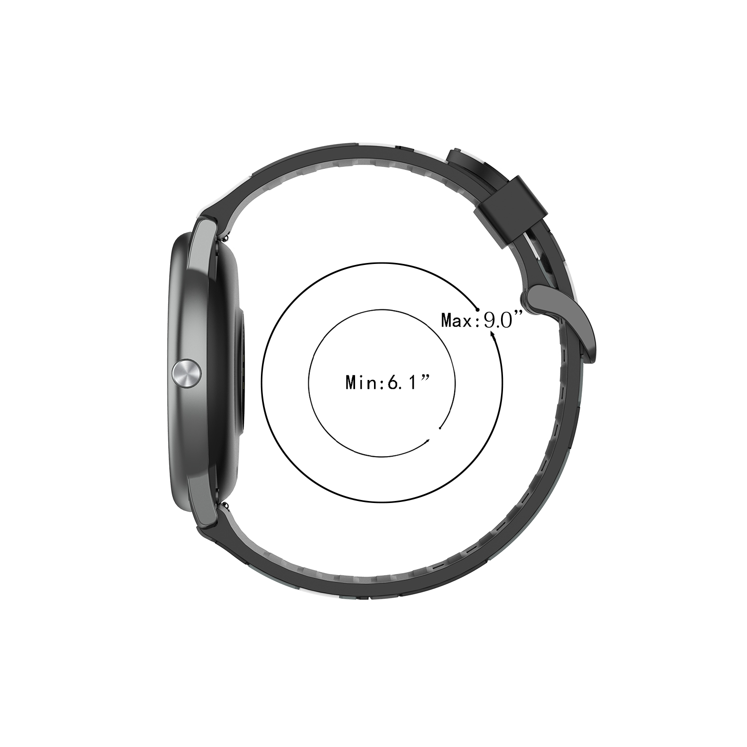 Bakeey-20--22-mm-Universal-Camouflage-Replacement-Silicone-Watch-Band-for-Haylou-Solar-Smart-Watch-N-1735242-5